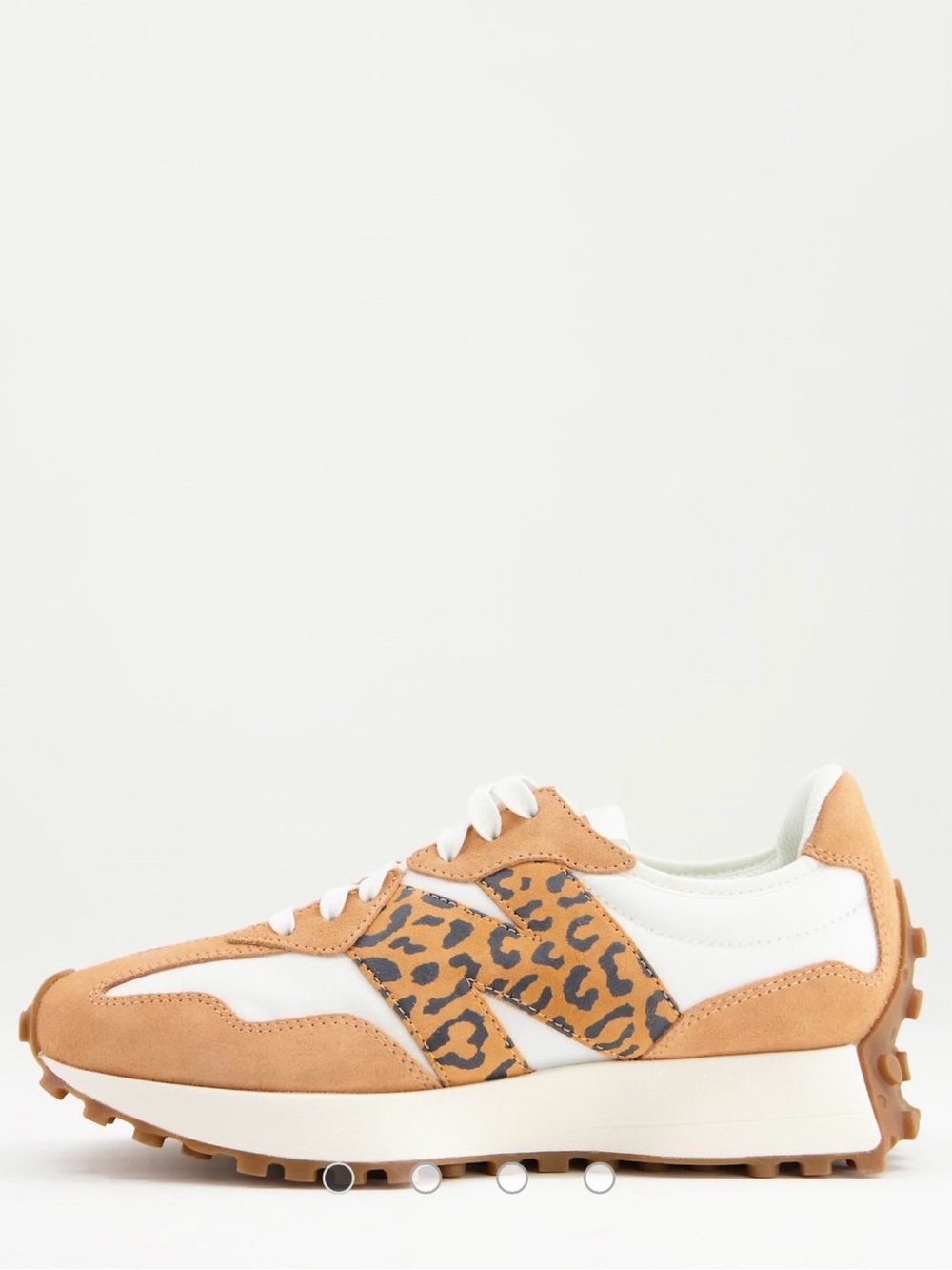 New Balance leopard tan 327
